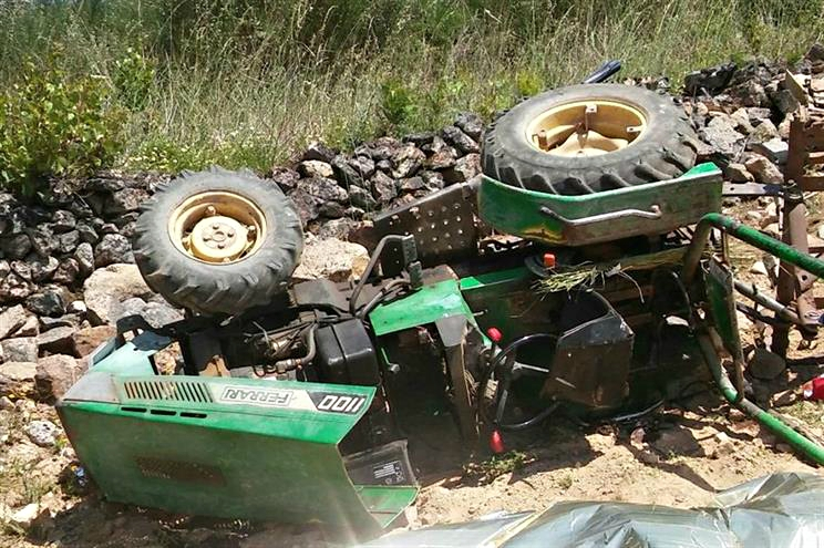 GUIMARÃES: Homem morre esmagado pelo tractor que conduzia