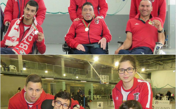 Boccia do SC Braga conquista 5 medalhas na 1.º volta do Regional Norte