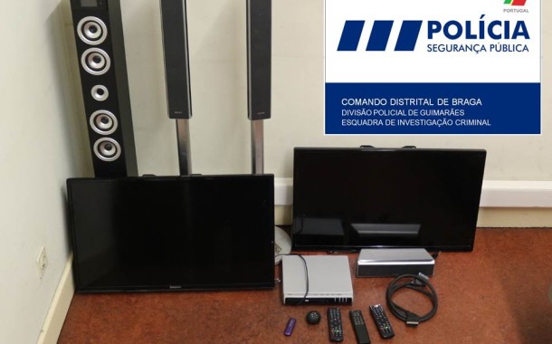 CRIME: PSP detém suspeito de furto a IPSS de Guimarães