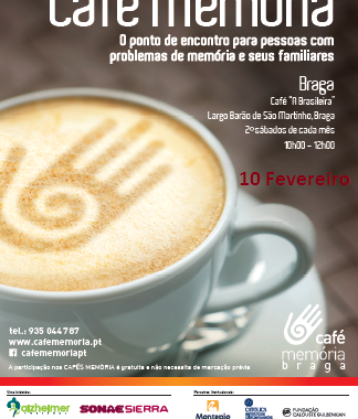 ‘Café Memória’ este sábado na 'A Brasileira' para sessão ‘Um dia com máscara’