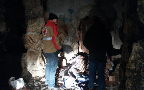 FRIO: Só três sem-abrigo aceitaram ajuda da Cruz Vermelha de Braga; outos dois recusaram apoio
