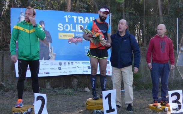 Nuno Carneiro e Laura Silva venceram 1.º Trail Solidário dos Bombeiros Voluntários de Braga