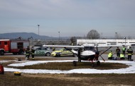 Simulacro no Aeródromo de Braga testa plano de emergência