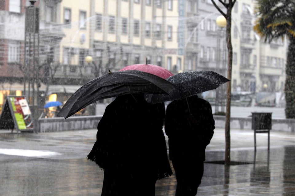 Distrito de Braga sob aviso amarelo devido ao vento, chuva e neve