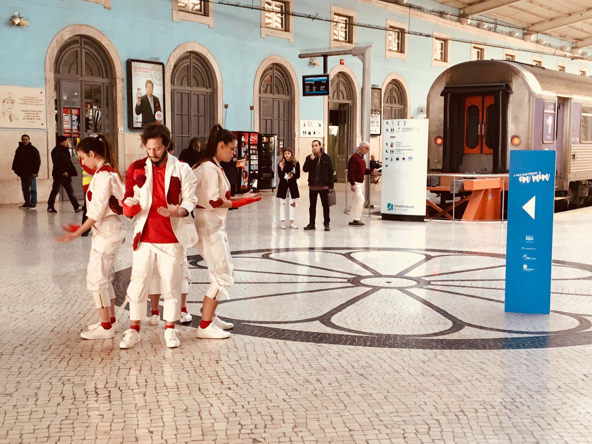 ‘A Pele que tenho em Mim’ esta quarta-feira na estação de comboios de Braga