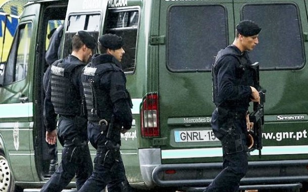 GNR detém 360 pessoas em flagrante na última semana