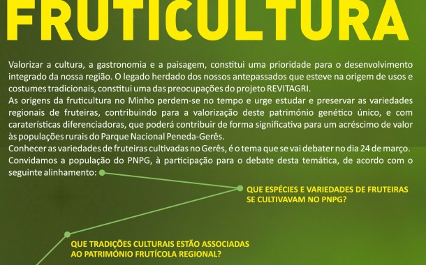 TERRAS DE BOURO: Campo do Gerês recebe oficina de enxertia dia 23
