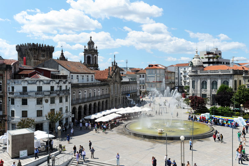 Braga em 2.º lugar no ‘Portugal City Brand Ranking’