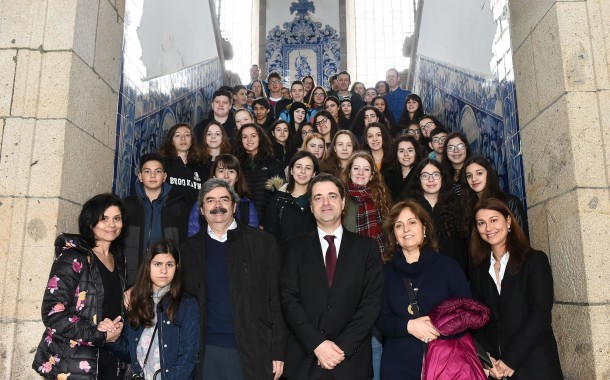 BRAGA: Ricardo Rio recebe ‘profs’ do ‘Erasmus+ KA2 Eye StartUp’
