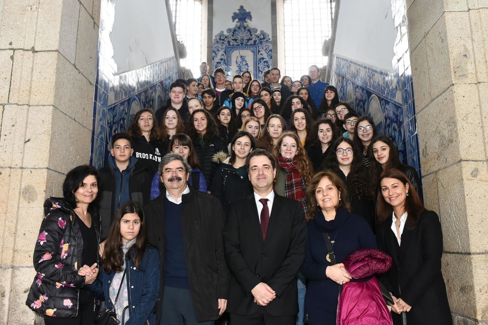 BRAGA: Ricardo Rio recebe ‘profs’ do ‘Erasmus+ KA2 Eye StartUp’