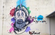 AMARES: Alunos homenageiam António Variações com graffiti na escola
