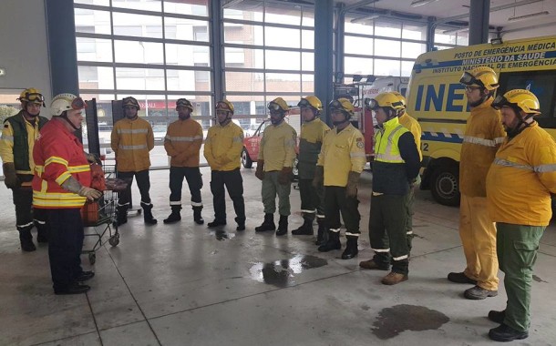 VILA VERDE: Bombeiros dão formação a sapadores florestais de Viana do Castelo