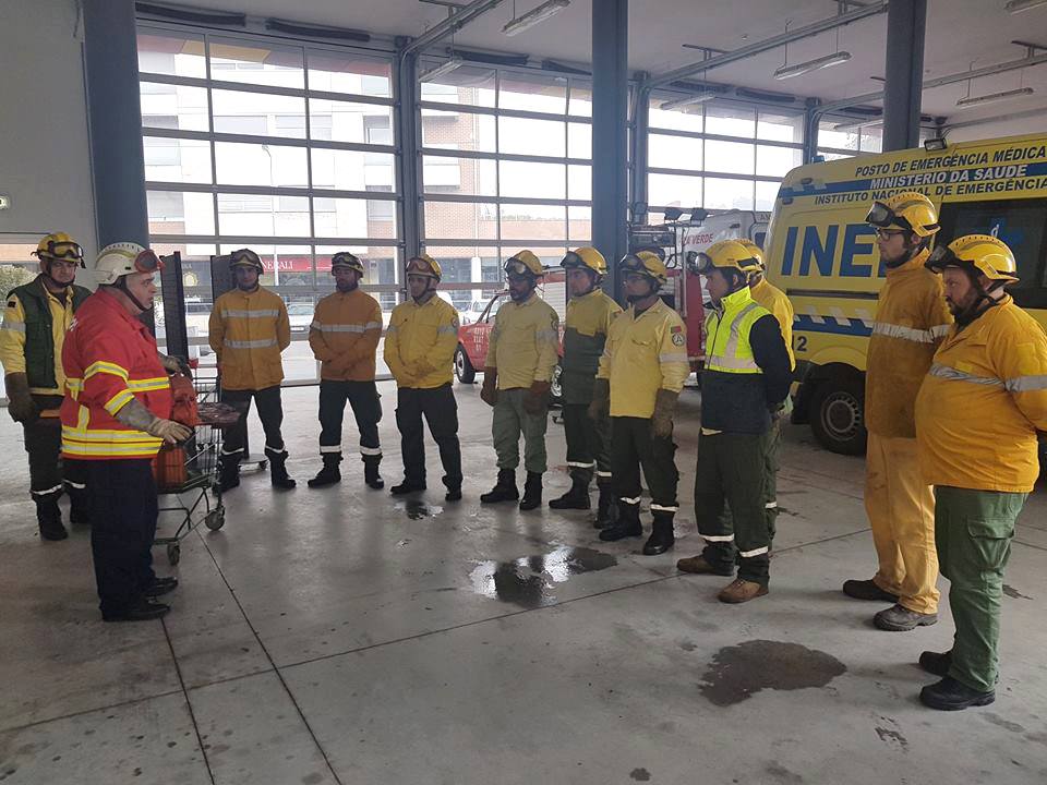 VILA VERDE: Bombeiros dão formação a sapadores florestais de Viana do Castelo