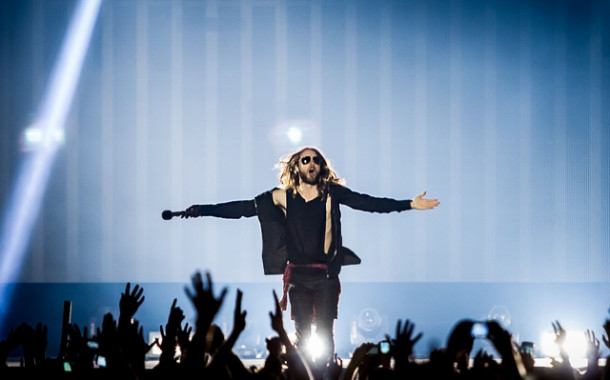 ‘Thirty Seconds To Mars’ no palco da inauguração oficial do Forum Braga em Setembro