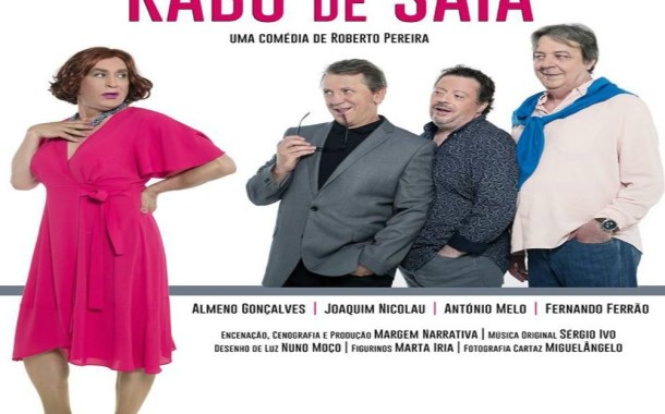 BRAGA: ‘Auditório Vita apresenta peça de teatro ‘Rabo de Saia’ (22 ABRL)