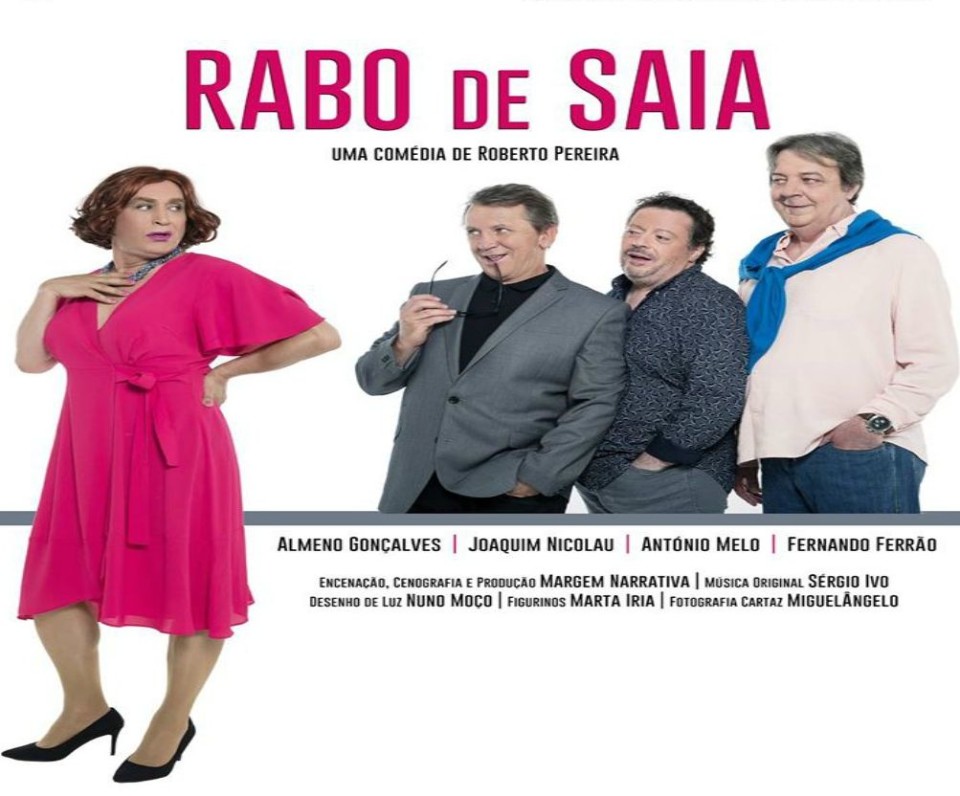 BRAGA: ‘Auditório Vita apresenta peça de teatro ‘Rabo de Saia’ (22 ABRL)