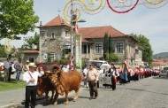 Corte de estrada durante a Feira Franca de Amares