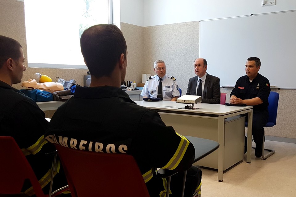 Novos Bombeiros Sapadores de Braga iniciam formação