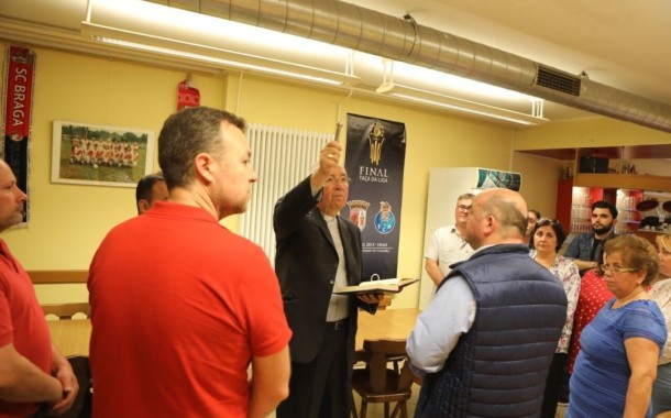Jorge Ortiga visitou sede braguista no Luxemburgo