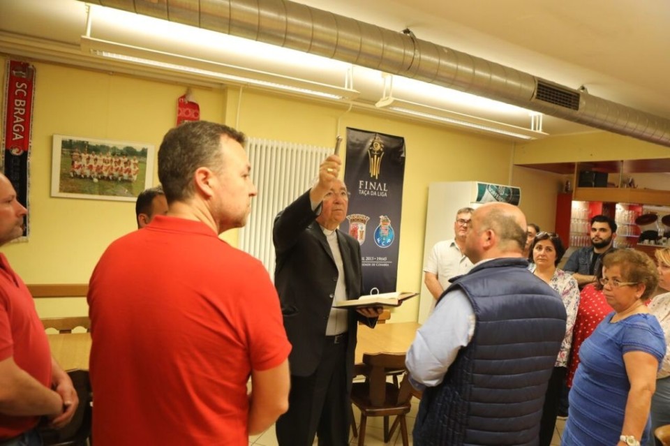 Jorge Ortiga visitou sede braguista no Luxemburgo