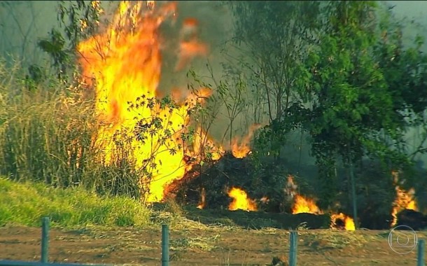 Queimadas proibidas devido ao aumento do risco de incêndio