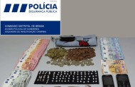 PSP de Guimarães deteve casal por tráfico de estupefacientes