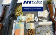PSP de Braga detém cinco suspeitos de tráfico de droga