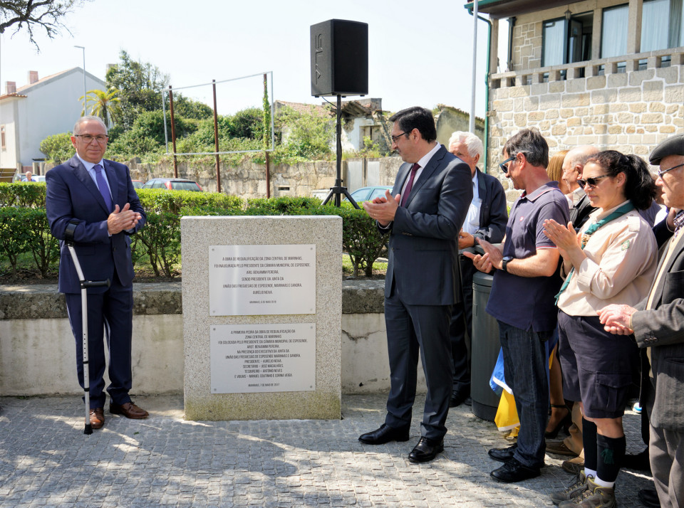 ESPOSENDE: Inaugurada obra de regeneração urbana no centro de Marinhas