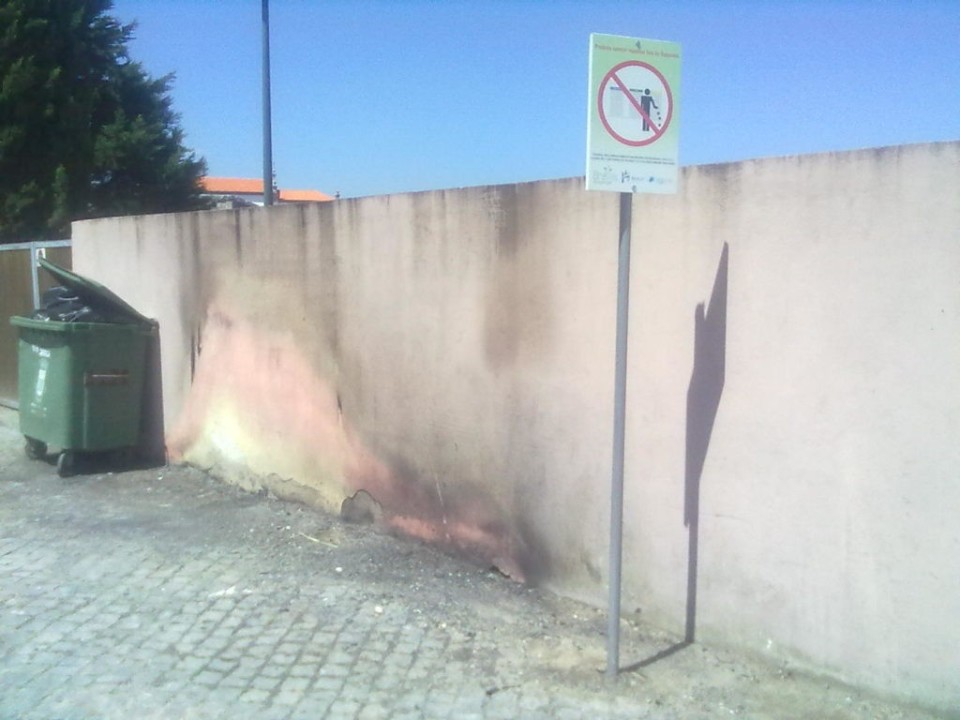 Braval denuncia incêndio “deliberado” em ecoponto junto à Quinta Pedagógica de Braga