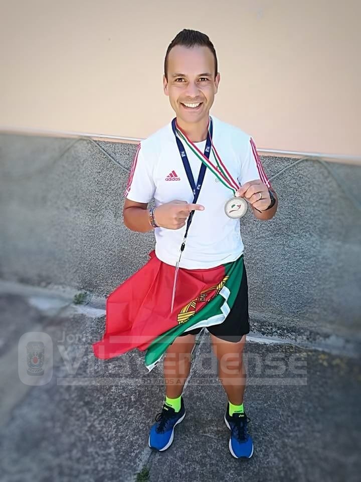 Ricardo Cunha em 2.º lugar no Europeu de atletismo de Transplantados e Dialisados