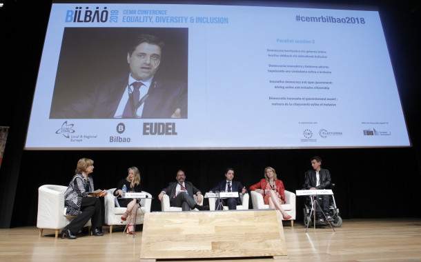 Ricardo Rio representa Observatório Internacional de Democracia Participativa em Bilbau