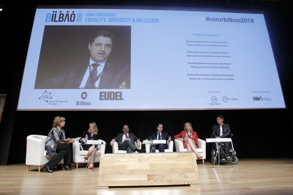 Ricardo Rio representa Observatório Internacional de Democracia Participativa em Bilbau