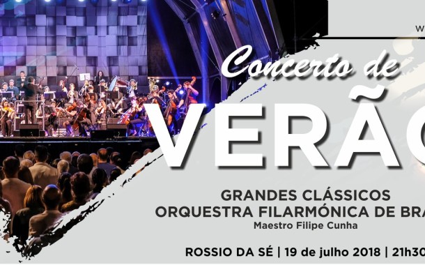 BRAGA: Orquestra Filarmónica de Braga actua esta quinta-feira no Rossio da Sé