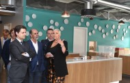 Ricardo Rio presente na inauguração do pólo tecnológico da Farfetch em Braga.