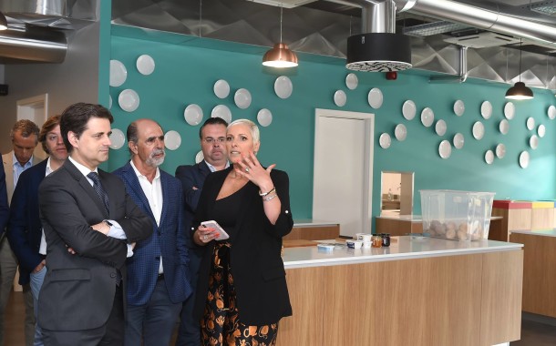Ricardo Rio presente na inauguração do pólo tecnológico da Farfetch em Braga.