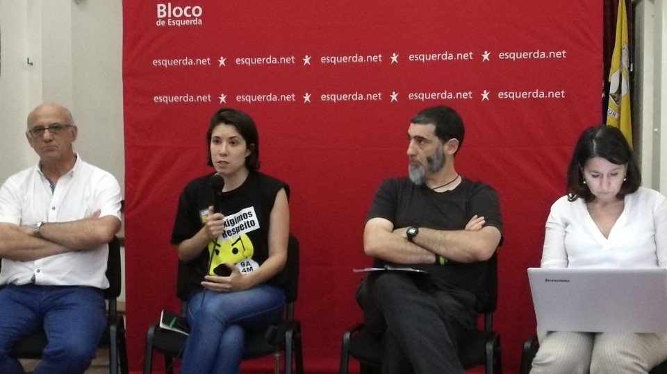 Bloco de Esquerda promoveu debate com professores em Braga