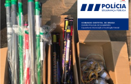 PSP de Guimarães apreendeu artifícios pirotécnicos