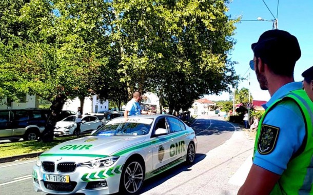 GNR detém 186 pessoas em flagrante delito durante o fim-de-semana