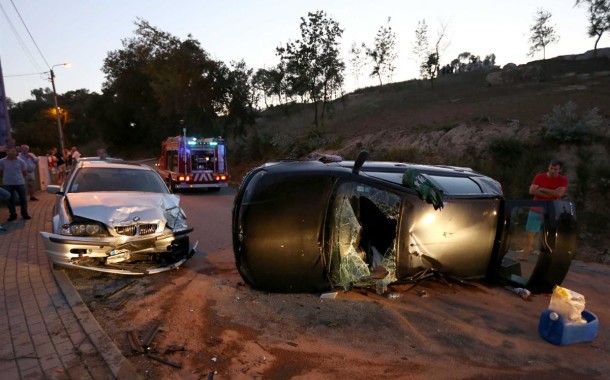 Quatro jovens feridos em acidente em Braga, um deles grave