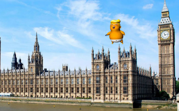 Bebé Trump’ será visto nos céus de Londres: “Protesto pacífico” promete tornar-se viral