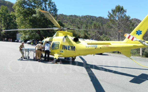 GERÊS: Turista espanhola ferida após queda em cascata
