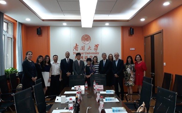 Delegação de Braga de visita à China no âmbito do projecto de ensino de Mandarim