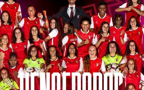 Câmara de Braga homenageia esta segunda-feira ‘Guerreiras’ do Sp. Braga pela conquista da Supertaça de futebol