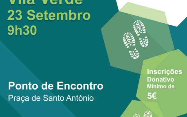 VILA VERDE: Caminhada Solidária da Alzheimer Portugal no dia 23 de Setembro