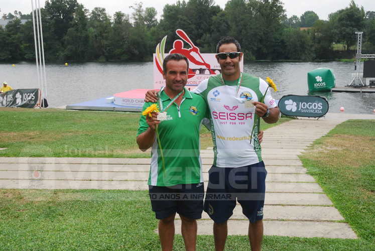 CANOAGEM: Silvestre e Plácido de prata no Mundial de Maratona