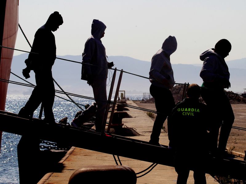 Desembarque de migrantes em costas espanholas aumentou 163% até Agosto