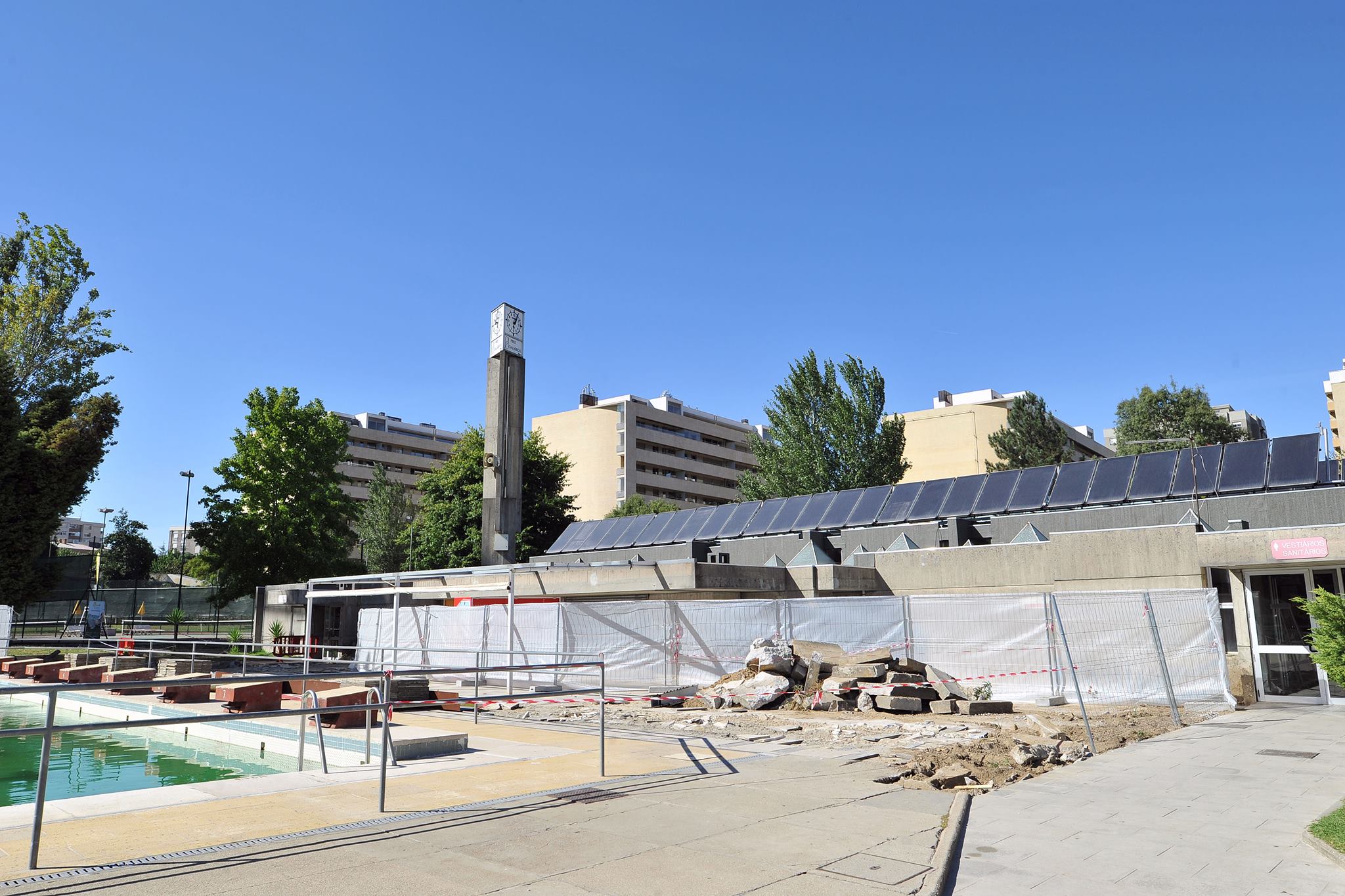 BRAGA- Complexo das Piscinas da Rodovia em requalificação de quase em milhão de euros