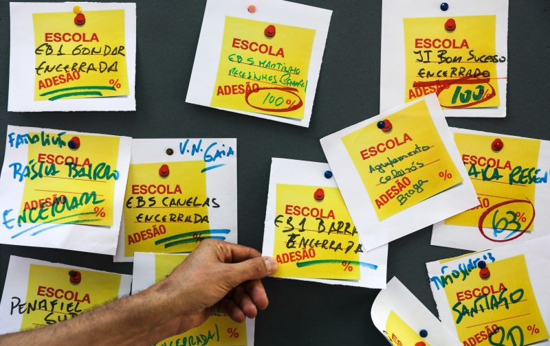 Professores regressam esta segunda-feira à greve, sob ameaça de perda de remuneração