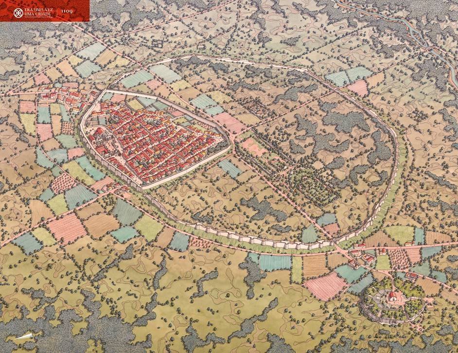 Torre de Menagem mostra história de Braga através de ilustrações e 3D