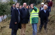 Ministro do Ambiente visita trabalhos de arborização do Monte Picoto